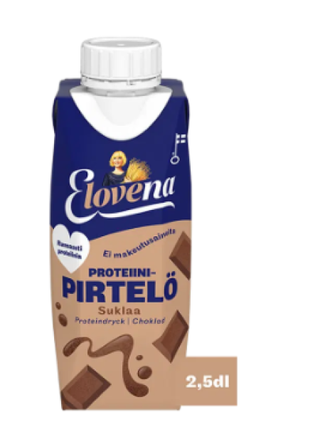 Протеиновый коктейль Elovena suklaa proteiinipirtelö 2.5л шоколад