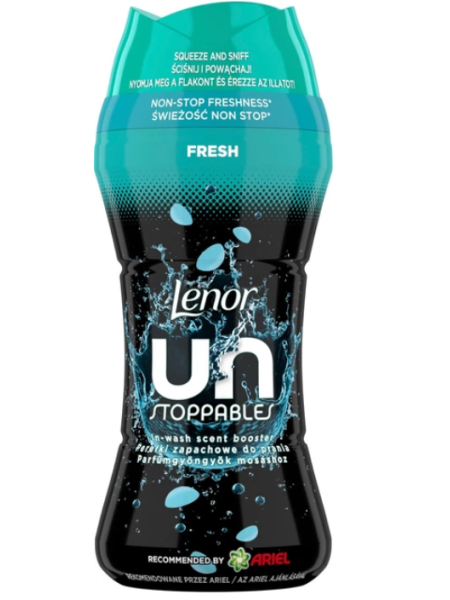 Парфюмерные гранулы для стирки Lenor Unstoppables Fresh 195 г 