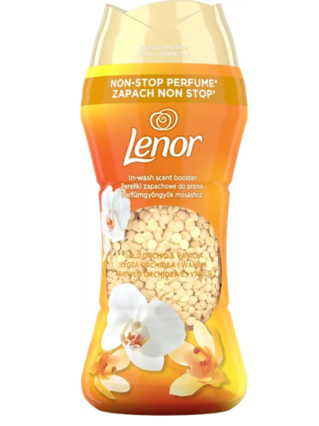 Усилитель аромата для белья Lenor Золотая орхидея и ваниль 195 г