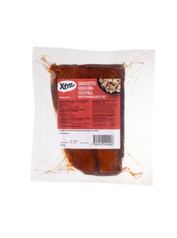 Филе радужной форели горячего копчения без костей Xtra savustettu ruodoton kirjolohifileepala 100-500 г