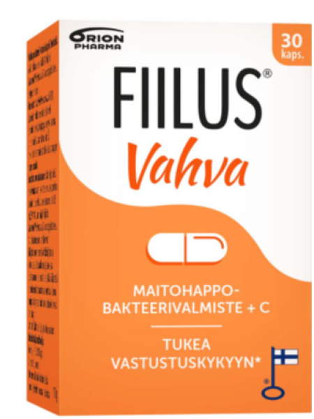 Молочнокислые бактерии FIILUS VAHVA + C 30 шт