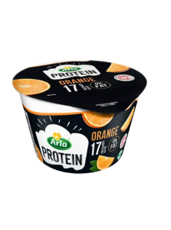 Апельсиновый протеиновый крем Arla Protein Appelsiinirahka laktoositon 200 г без лактозы