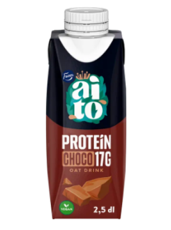Овсяный протеиновый напиток Fazer Aito Choco 2,5 дл со вкусом какао