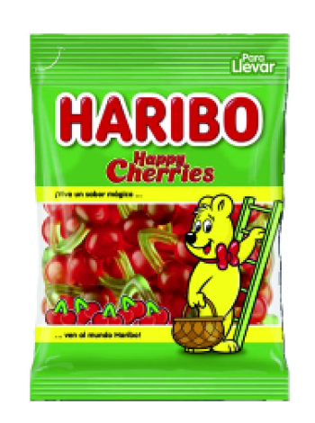 Жевательные конфеты HARIBO HAPPY CHERRIES 80г со вкусом вишни