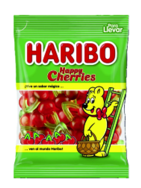 Жевательные конфеты HARIBO HAPPY CHERRIES 80г со вкусом вишни