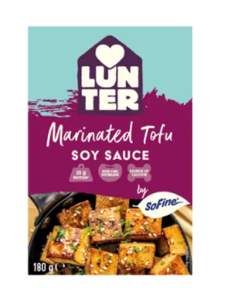 Маринованный тофу в соеврм соусе Lunter Marinoitu tofu soy sauce 180 г