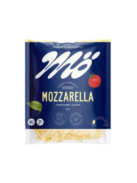 Тертый сыр типа моцарелла Mö Mozzarella 150 г 