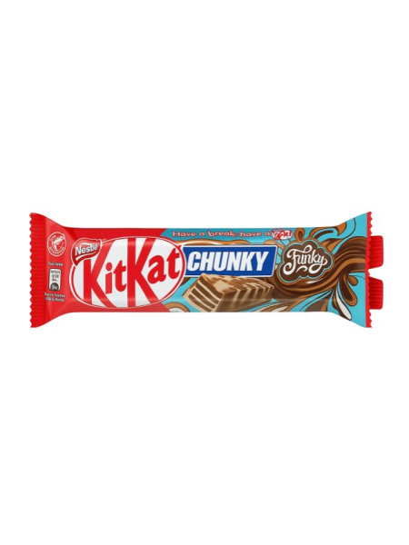 Шоколадный батончик Kit Kat Chunky Funky Chocolate 40 г