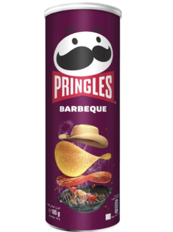 Картофельные чипсы Pringles BBQ 165 г со вкусом техасского барбекю