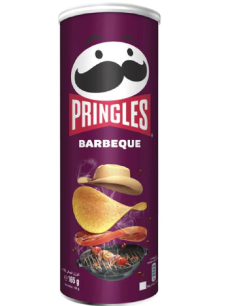 Картофельные чипсы Pringles BBQ 165 г со вкусом техасского барбекю