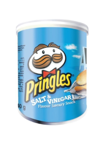 Чипсы картофельные Pringles 40 г соль и уксус 