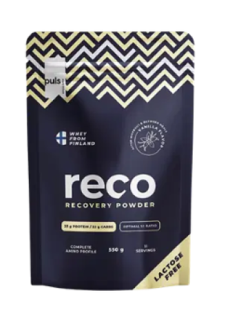 Восстанавливающий напиток PULS RECO 550 г со вкусом ванили без лактозы 