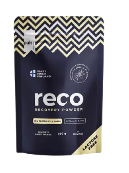 Восстанавливающий напиток PULS RECO 550 г со вкусом ванили без лактозы 