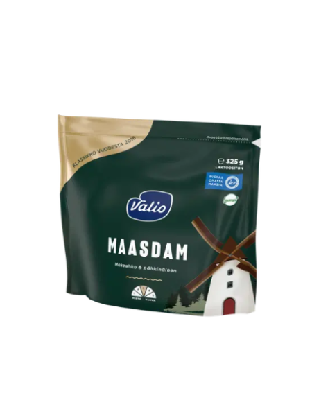 Сыр органический сливочный Valio Luomu Maasdam 325г