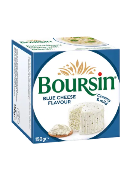 Сыр с голубой плесенью Boursin Sinihomejuusto 150 г