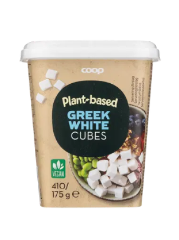 Веганский сыр в кубиках Coop vegaaniset kuutiot 175 г