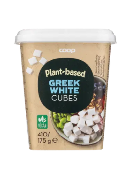 Веганский сыр в кубиках Coop vegaaniset kuutiot 175 г