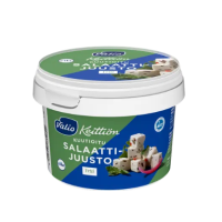 Салатный сыр с зеленью Valio Salaattijuusto Kuutiot Yrtti 160г без лактозы