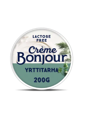 Сыр без лактозы Creme Bonjour Yrttitarha 200г укроп и петрушка