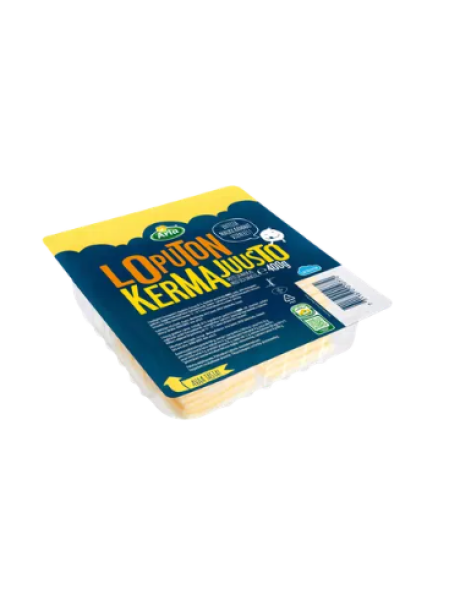 Сыр сливочный Arla kermajuusto 400 г 17 % жирности в нарезке