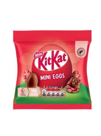 Мини-шоколадные пасхальные яйца KitKat 80 г 