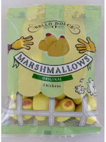 Пасхальные цыплята Bello dolce mallow chicks 150 г