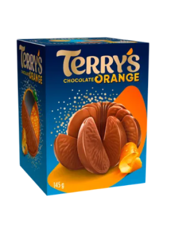 Пасхальный молочный шоколад в виде апельсина Terry's Milk Orange Chocolate 145 г