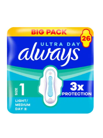 Гигиенические прокладки с крылышками Always Ultra Normal 1 with wings 26 шт