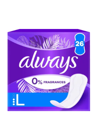 Ежедневные прокладки Always Dailies Extra Protect Large 26 шт