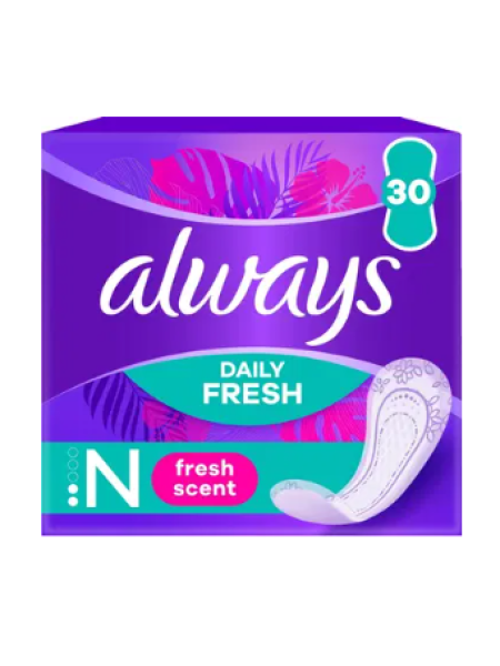 Ежедневные прокладки Always Daily Fresh Normal 30 шт