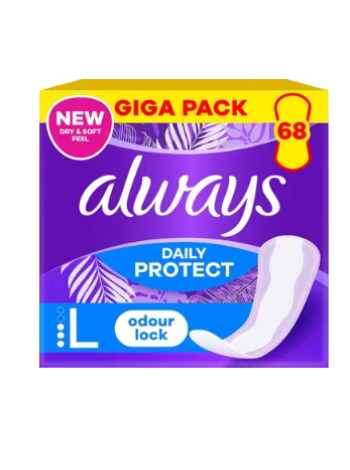Ежедневные прокладки Always Daily Protect Long 68 шт 