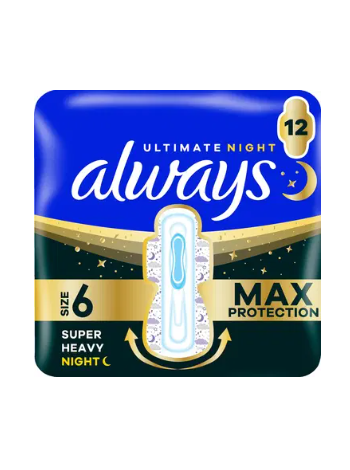 Гигиеническая прокладка Always Ultimate Night S6 12 шт