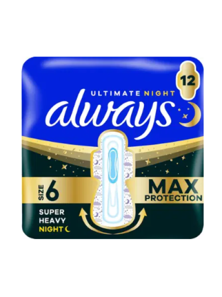 Гигиеническая прокладка Always Ultimate Night S6 12 шт