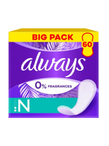 Ежедневные прокладки Always Normal 60 шт