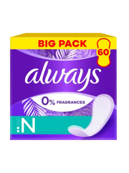 Ежедневные прокладки Always Normal 60 шт