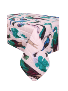 Покрывало на кровать Nordic Tricot Liljankukka 250 x 260 см райские птицы