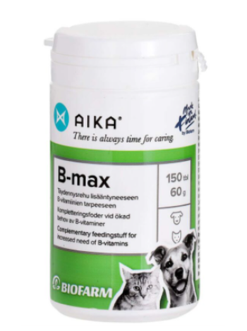 Препарат с витаминами группы В для собак и кошек AIKA B-MAX 150 шт