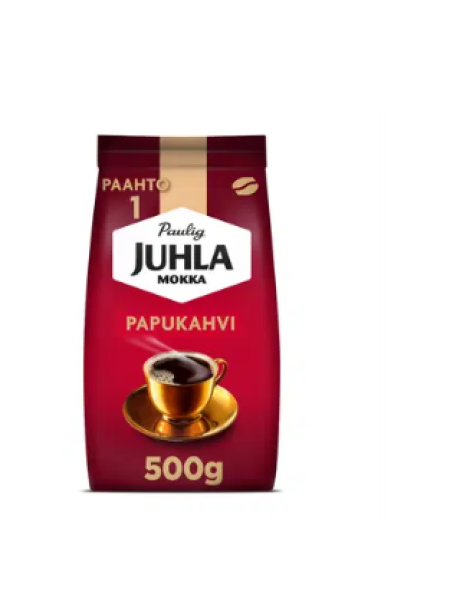 Кофе в зернах Paulig Juhla Mokka 500 г 