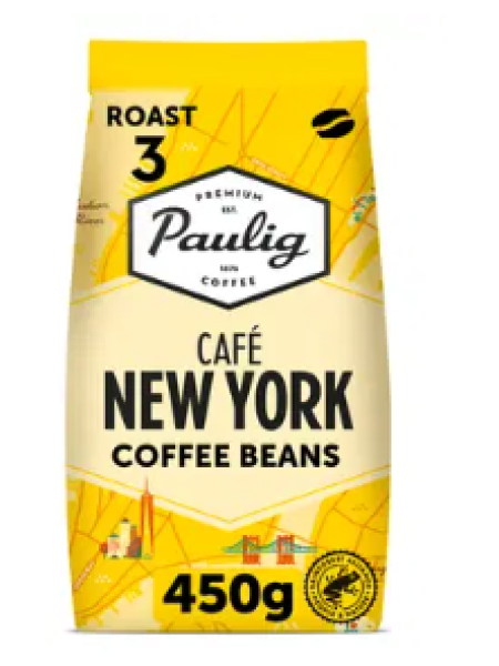Кофе в зернах Paulig Café New York 450 г 