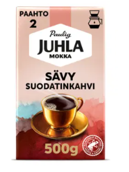 Кофе молотый Paulig Juhla Mocha Sävy 500г