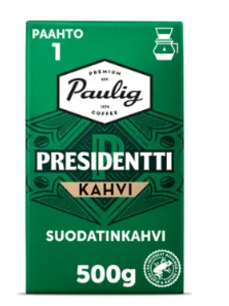 Кофе молотый фильтрованный Paulig Presidentti 500 г 