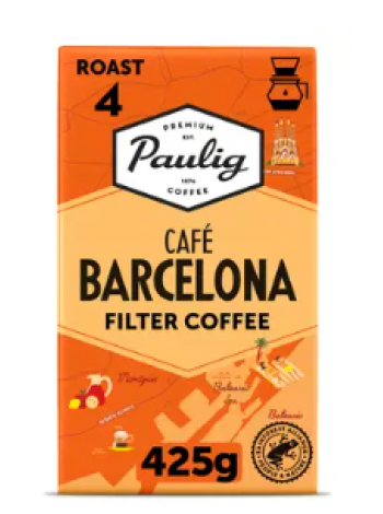 Молотый кофе Paulig Barcelona UTZ 425г