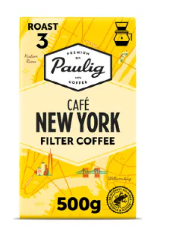 Молотый кофе Paulig Café New York UTZ 500г