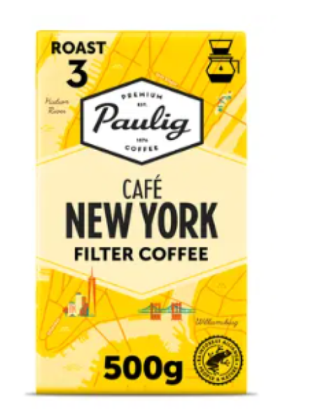 Молотый кофе Paulig Café New York UTZ 500г