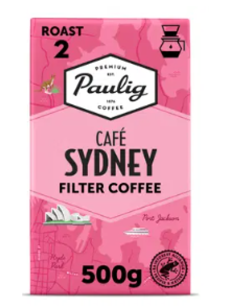 Молотый кофе Paulig Cafe Sydney UTZ 500г