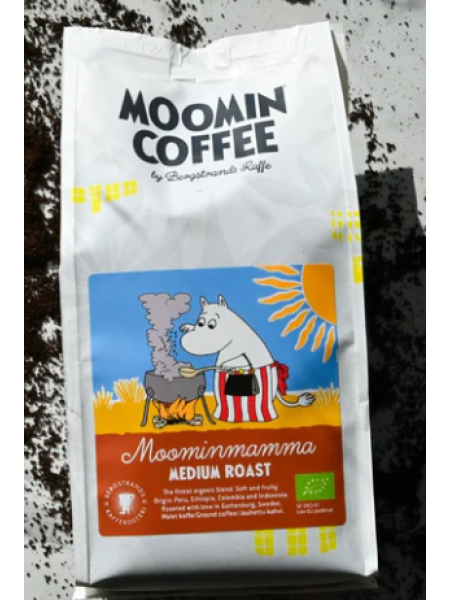 Молотый органический кофе Moomin kahvi suodatinjauhatus 150 г
