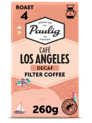 Фильтрованный кофе Paulig Café Los Angeles 260 г без кофеина