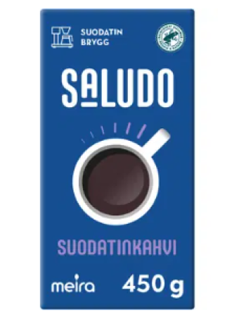 Молотый кофе Saludo Suodatinjauhatus 450г