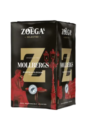 Молотый кофе Zoegas Mollbergs 450г