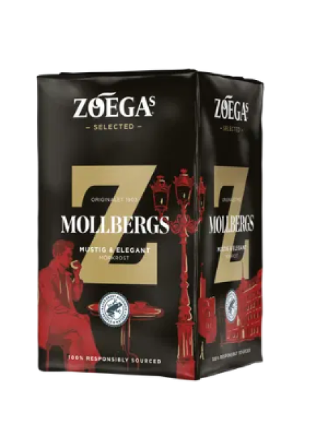 Молотый кофе Zoegas Mollbergs 450г
